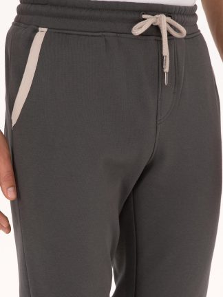 شلوار راحتی مردانه خاکستری یو اس پولو