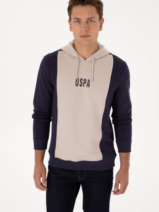 هودی مردانه زرشکی یو اس پولو