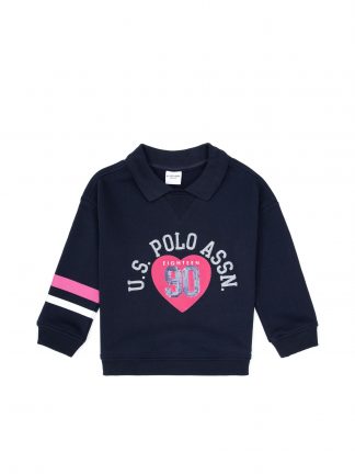 سویشرت دخترانه سرمه ای یو اس پولو