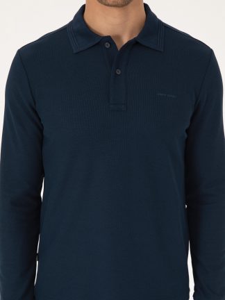 سویشرت مردانه سرمه ای پیرکاردین