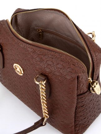 کیف دستی زنانه قهوه ای یو اس پولو