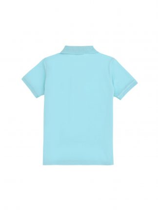 پولوشرت پسرانه آبی فیروزه ای یو اس پولو