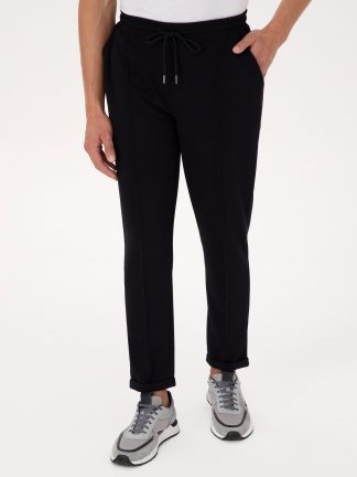 شلوار راحتی مردانه سرمه ای پیرکاردین