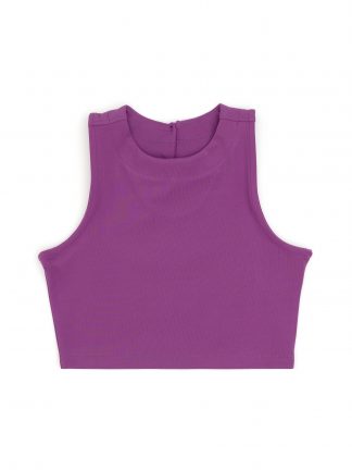 تاپ دخترانه ارغوانی یو اس پولو