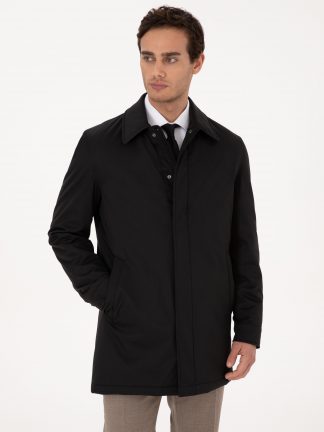 کاپشن مردانه مشکی کاشارل