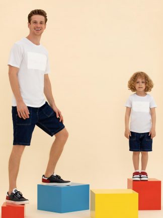 تی شرت پسرانه سفید یو اس پولو