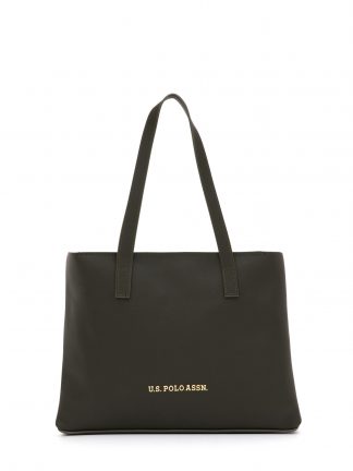 کیف دستی زنانه خاکی روشن یو اس پولو