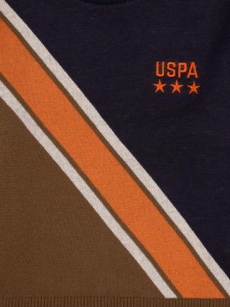 پلیور پسرانه سرمه ای یو اس پولو