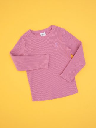 سویشرت دخترانه صورتی تیره یو اس پولو