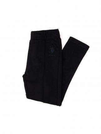 شلوار راحتی دخترانه مشکی یو اس پولو