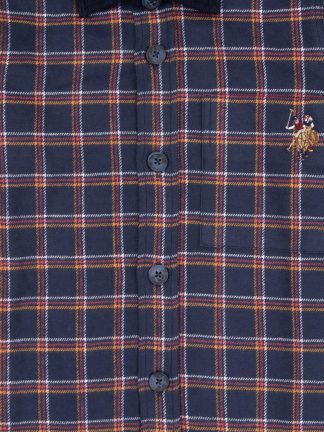 پیراهن پسرانه سرمه ای یو اس پولو