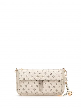 کیف دوشی زنانه سفید پیرکاردین