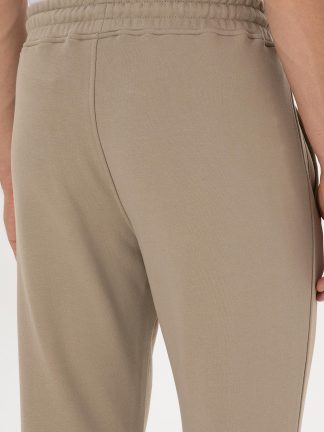 شلوار راحتی مردانه خاکی روشن یو اس پولو