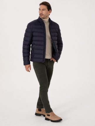 کاپشن مردانه سرمه ای کاشارل