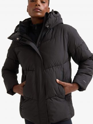 کاپشن زنانه مشکی دفکتو تصویر ۱