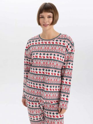 لباس راحتی زنانه بژ دفکتو تصویر ۱