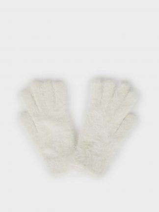 دستکش دخترانه بژ دفکتو تصویر ۱