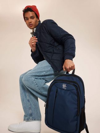 کیف مردانه سرمه ای دفکتو