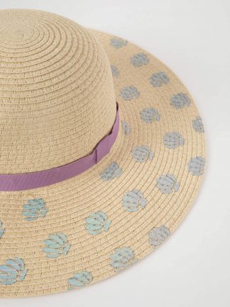 کلاه دخترانه بژ دفکتو تصویر ۱