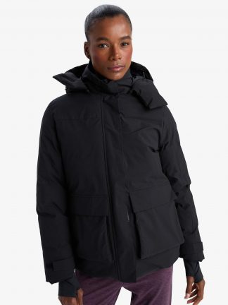 کاپشن زنانه مشکی دفکتو تصویر ۱