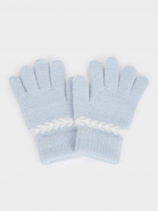 دستکش دخترانه آبی دفکتو تصویر ۱