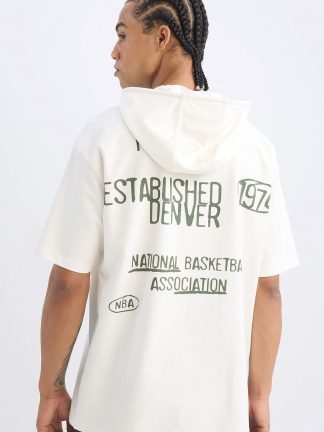 هودی مردانه بژ دفکتو تصویر ۱