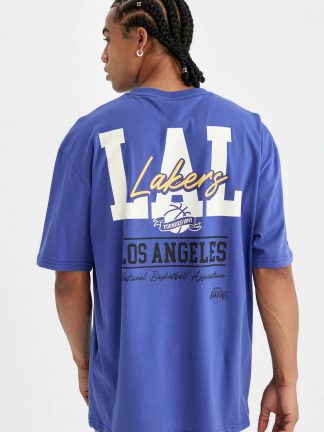 تی شرت مردانه ارغوانی دفکتو تصویر ۱