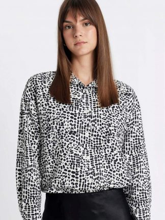 تونیک زنانه بژ دفکتو تصویر ۱