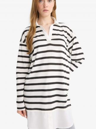 تونیک زنانه مشکی دفکتو تصویر ۱