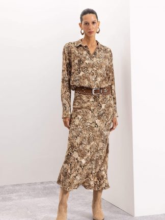 دامن ماکسی زنانه دفکتو تصویر ۱