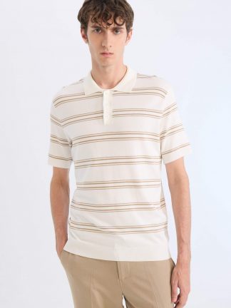 پولوشرت مردانه بژ دفکتو