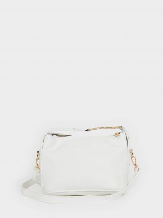 کیف دستی زنانه سفید دفکتو تصویر ۱