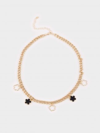 گردنبند زنانه مشکی دفکتو تصویر ۱