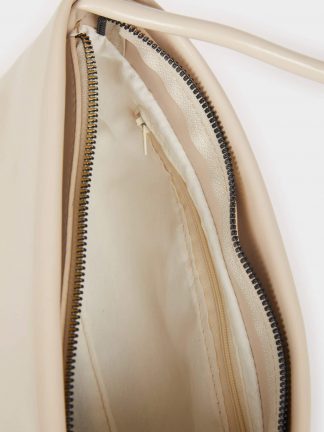 کیف دوشی زنانه بژ دفکتو تصویر ۱