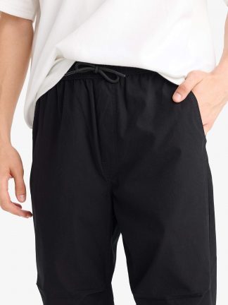 شلوار جاگر مردانه مشکی دفکتو تصویر ۱