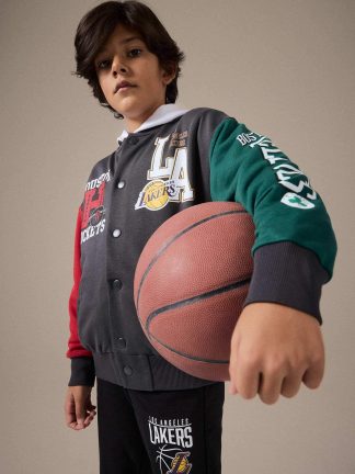 کت پسرانه خاکستری تیره دفکتو تصویر ۱