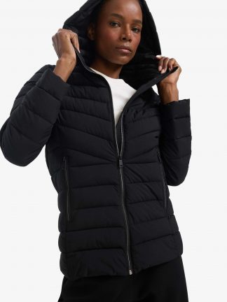 کاپشن زنانه مشکی دفکتو تصویر ۱