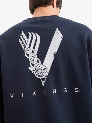 سویشرت مردانه سرمه ای دفکتو تصویر ۱