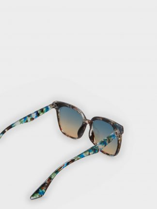 عینک آفتابی زنانه آبی دفکتو تصویر ۱