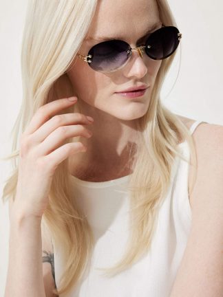 عینک آفتابی زنانه مشکی دفکتو