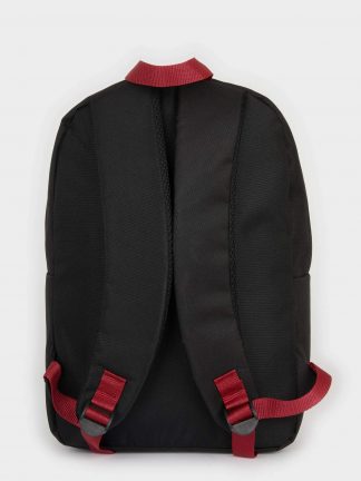 کوله پشتی دخترانه مشکی دفکتو تصویر ۱