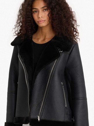 کت زنانه مشکی دفکتو تصویر ۱