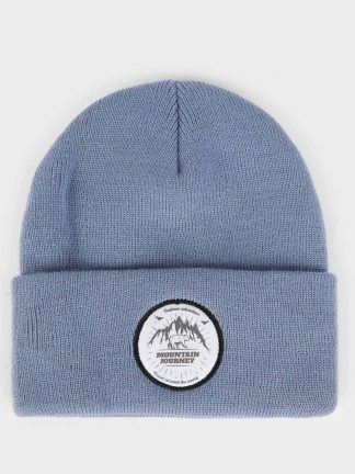 کلاه بافت پسرانه آبی دفکتو تصویر ۱