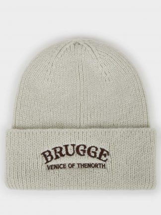 کلاه بافت زنانه بژ دفکتو تصویر ۱