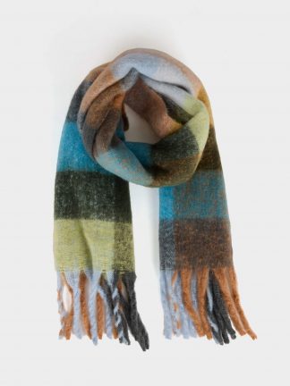 شال بافت زنانه چند رنگ دفکتو تصویر ۱