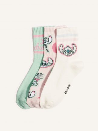 جوراب دخترانه چند رنگ دفکتو تصویر ۱