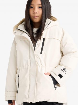 کاپشن دخترانه بژ دفکتو تصویر ۱