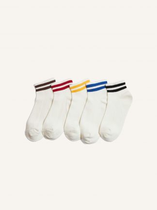 جوراب پسرانه سفید دفکتو تصویر ۱