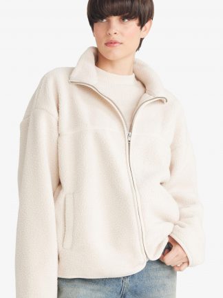 ژاکت زنانه بژ دفکتو تصویر ۱