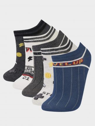 جوراب پسرانه چند رنگ دفکتو تصویر ۱